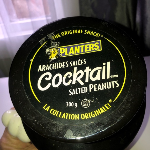 Vintage Mr. Peanuts ceramic peanut jar for cookies or peanuts and more - Picture 4 of 8